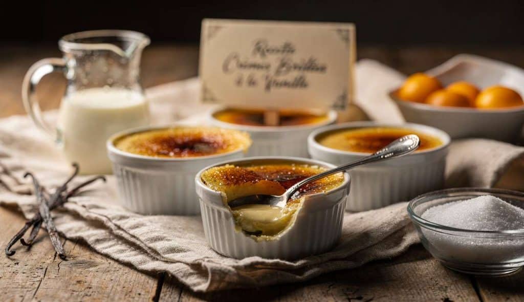 Recette Crèmes Brûlées à la Vanille