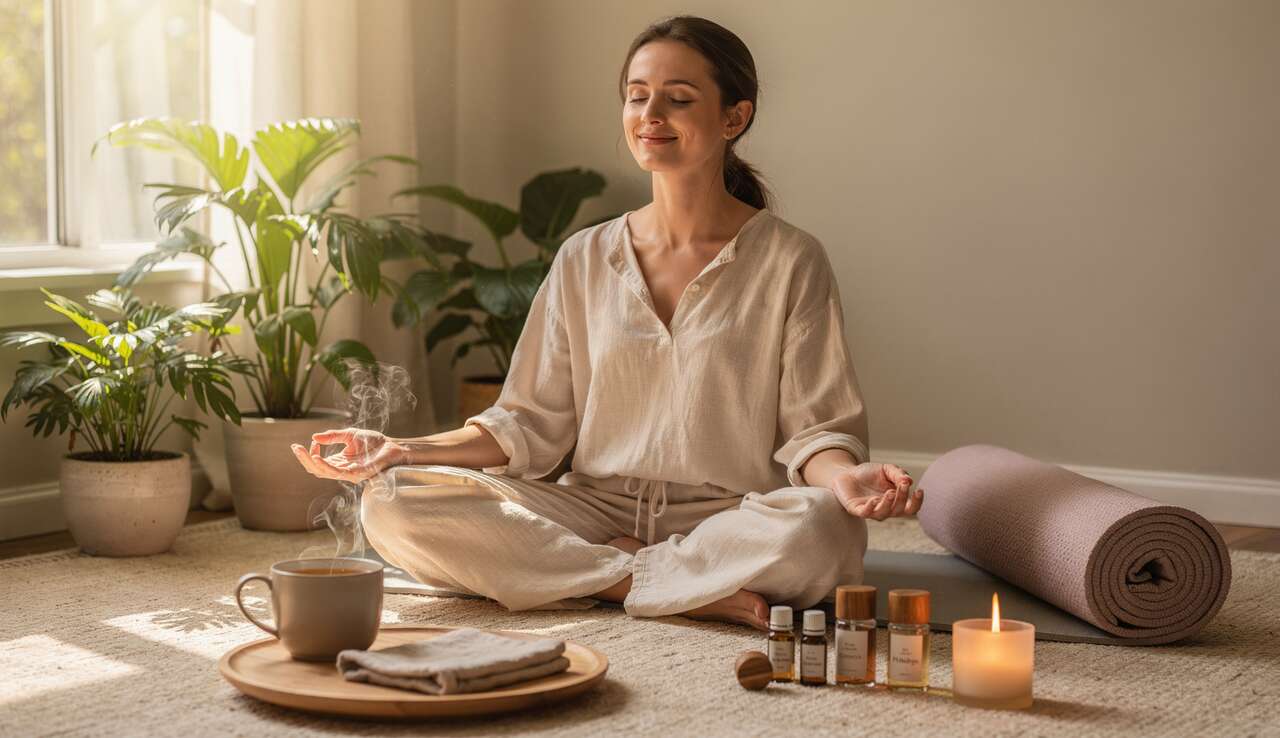 Exercice de respiration pour le bien-être