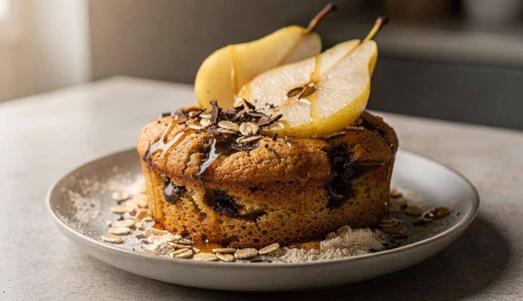 Bowlcake poire et chocolat : une recette gourmande et saine