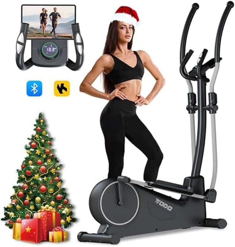 Vélo Elliptique Magnétique Neezee – 16 Niveaux Résistance – Silencieux – Écran LCD – Capacité 120 Kg