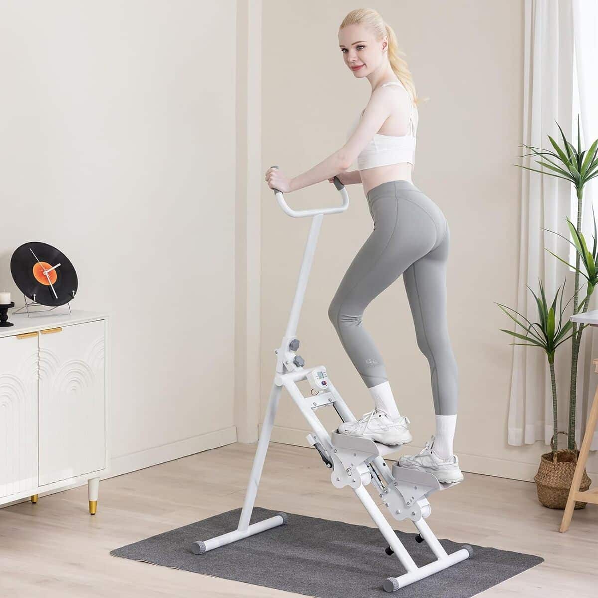 Test : stepper Climber Fitness avec écran LCD et poignées