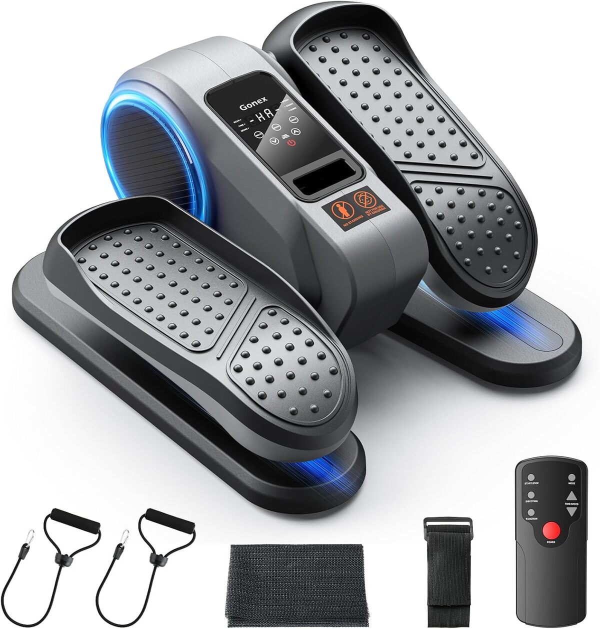 Test : vélo elliptique Gonex avec télécommande - 16 vitesses silencieuses