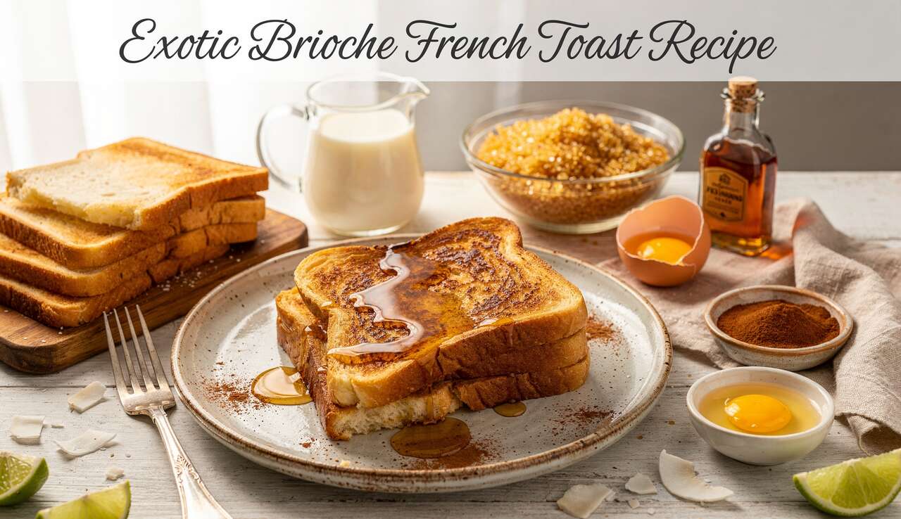 Recette de brioche perdue exotique