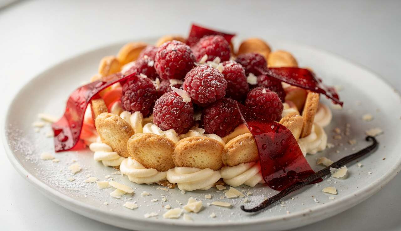 Recette d'entremets aux framboises : douceur fruitée