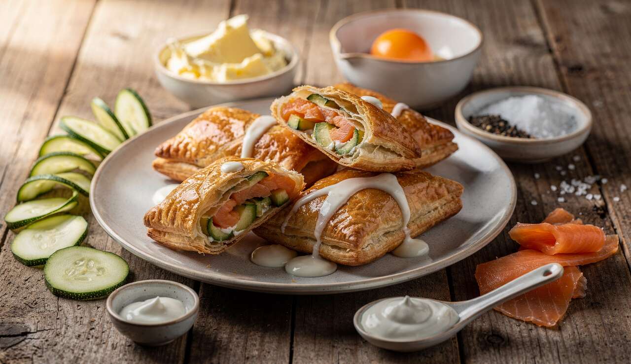 Bricks courgettes saumon : recette facile et délicieuse