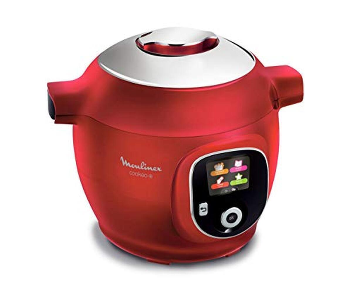 Test du moulinex Cookeo+ : multicuiseur intelligent 6L rouge