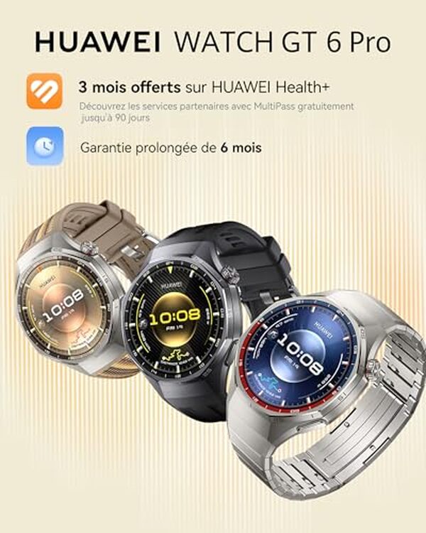 Découvrez l'autonomie exceptionnelle et les fonctionnalités sportives avancées de la Huawei Watch GT 6 Pro dans notre test détaillé.
