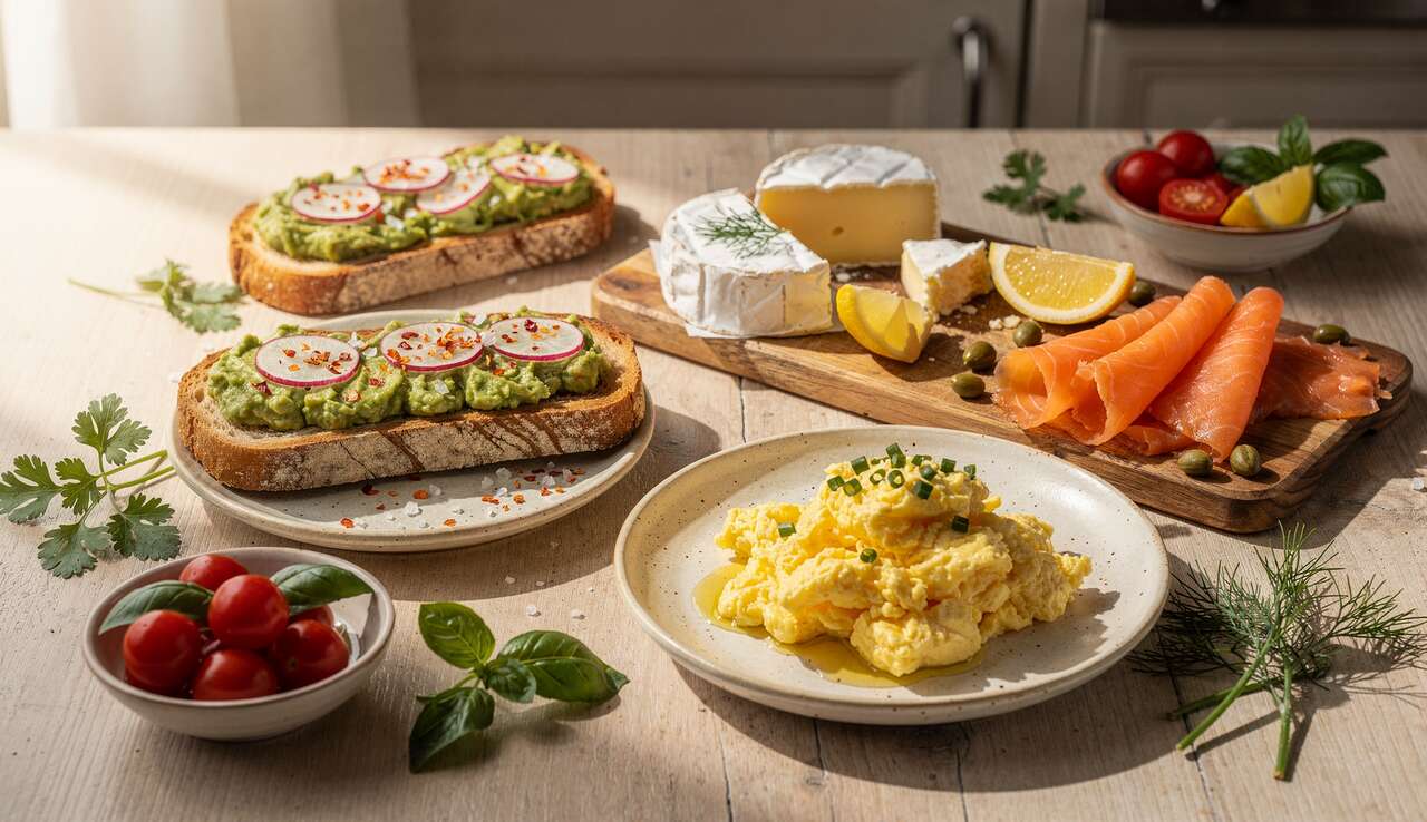 Recettes faciles pour un petit déjeuner salé en moins de 15 minutes Recettes faciles pour un petit déjeuner salé en moins de 15 minutes