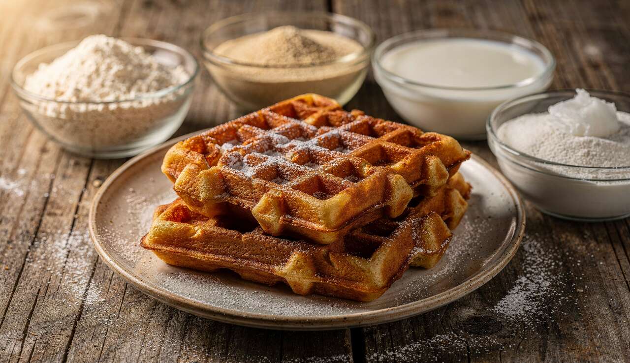 Recette de gaufres liégeoises healthy : un délice allégé !