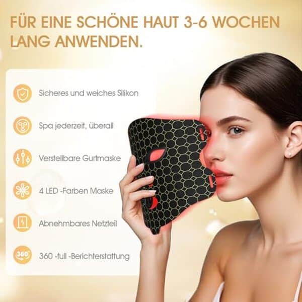 Découvrez les avantages de la luminothérapie à la maison avec le masque facial LED KIYTARBOO. Test et avis sur son efficacité anti-âge.