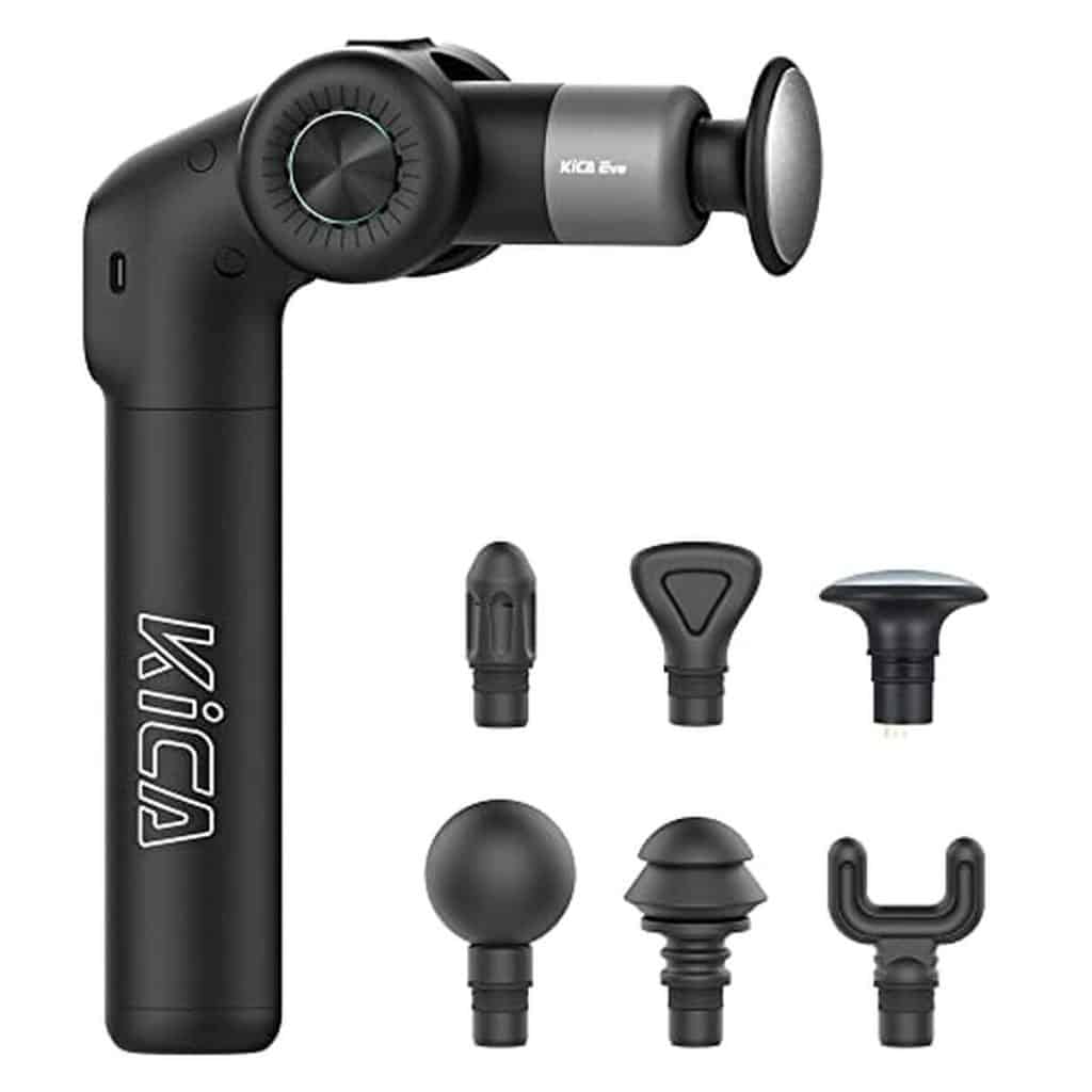 Test du pistolet de massage Kica Evo : relief musculaire assuré