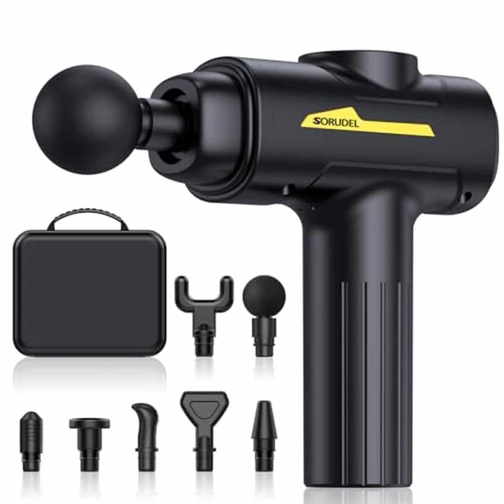 Test du pistolet de massage SORUDEL : soulagez la douleur en profondeur