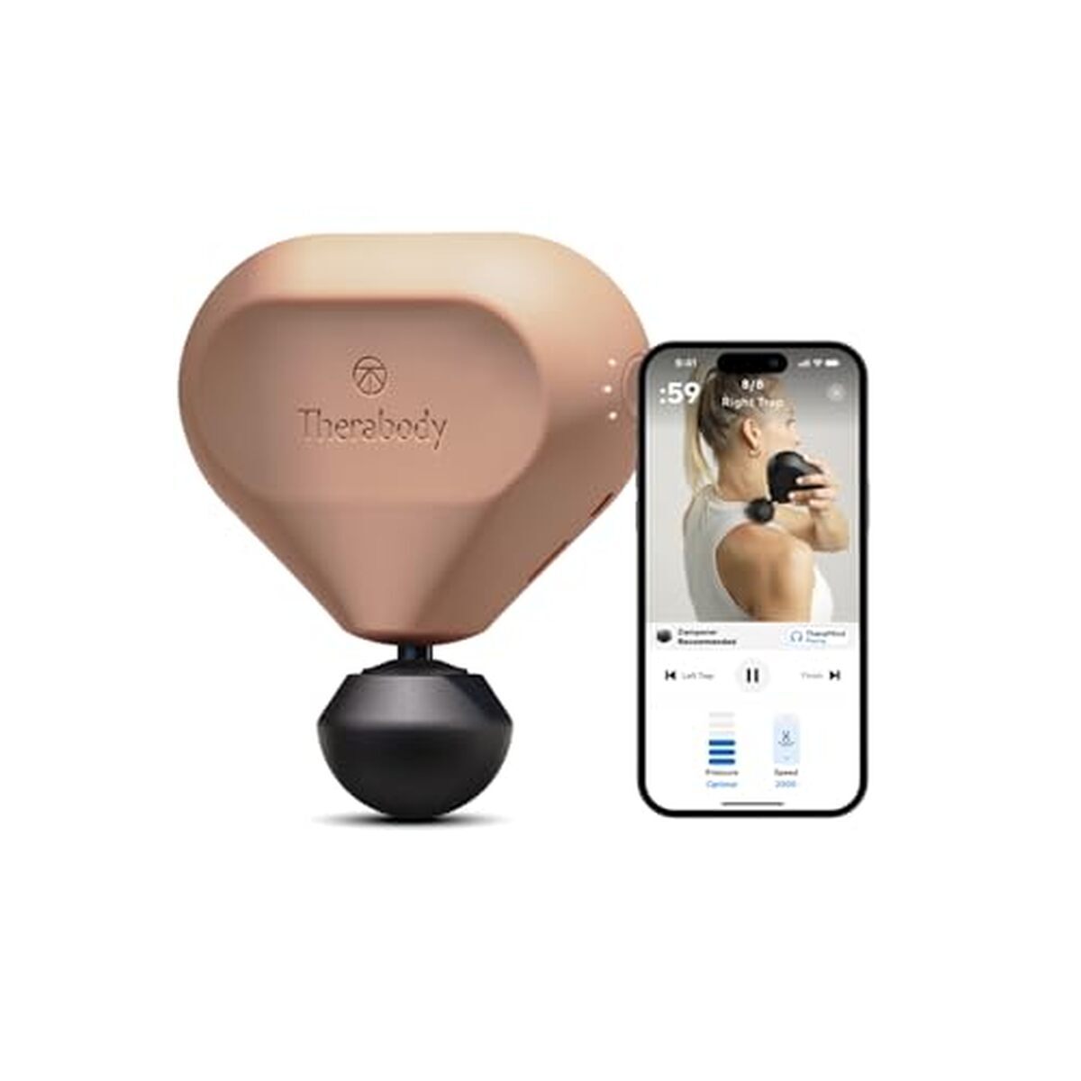 Test Theragun Mini 2.0 : pistolet de massage portable pour douleurs musculaires