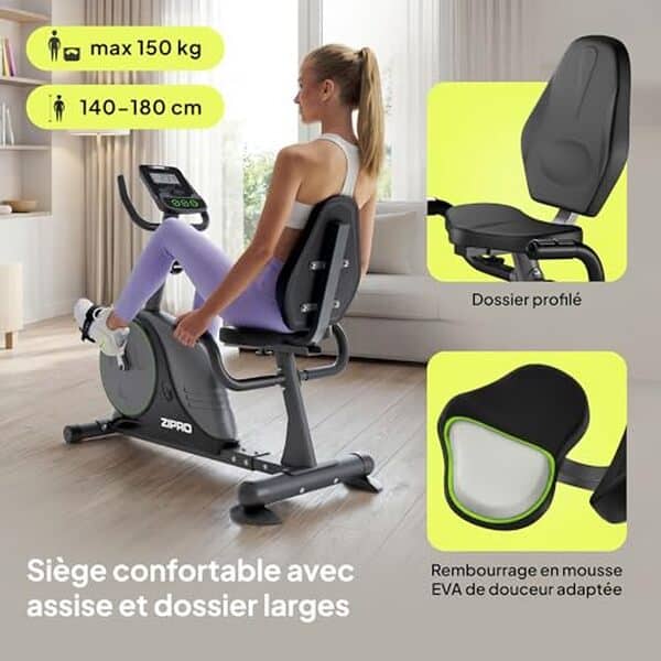 Découvrez notre analyse approfondie du vélo d'appartement Zipro Easy : performance et confort pour un entraînement à domicile optimal
