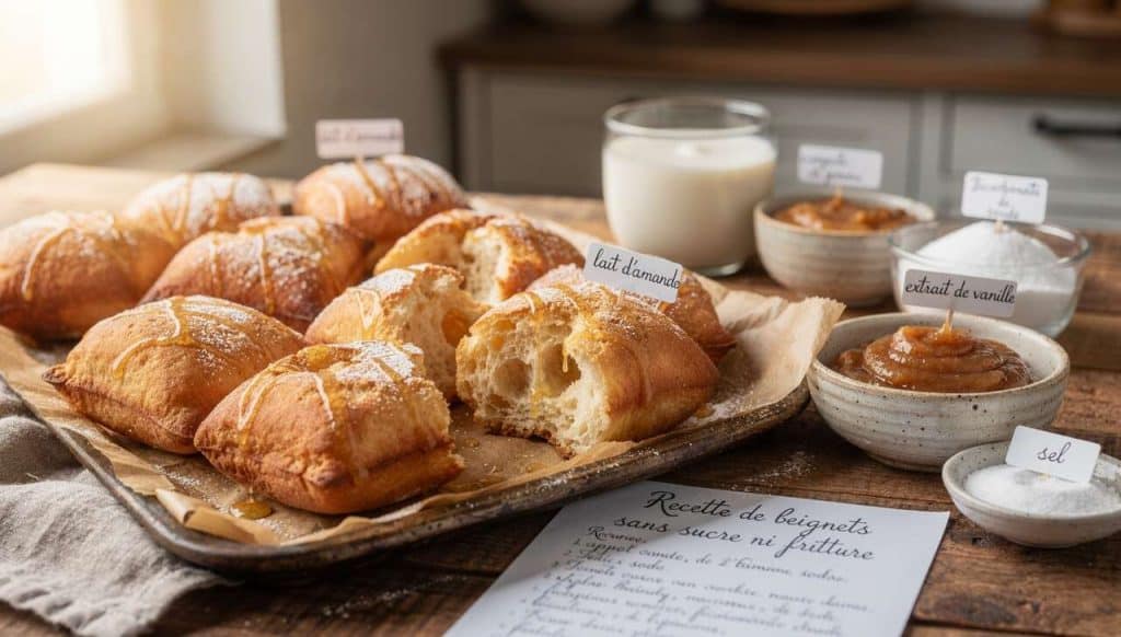 Recette de beignets sans sucre ni friture