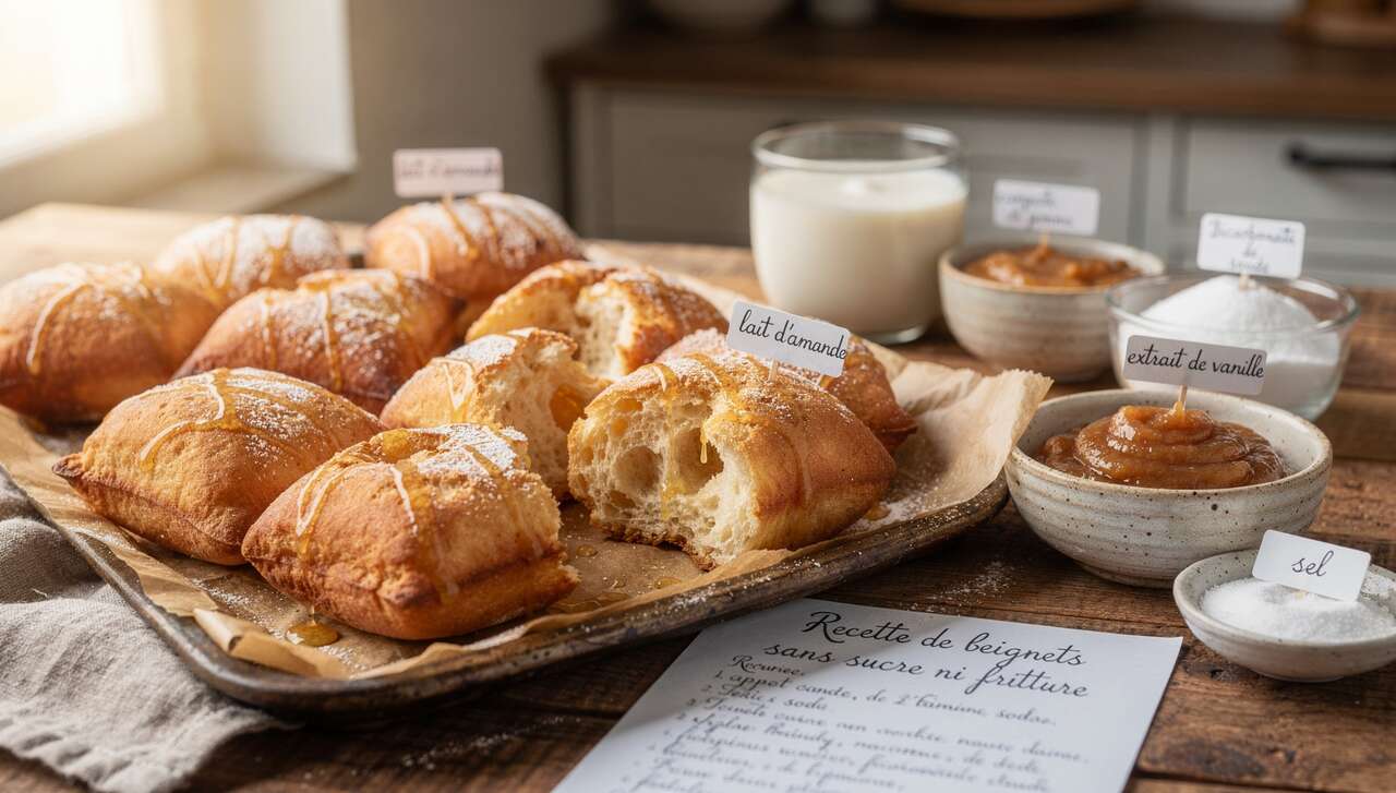 Recette de beignets sans sucre ni friture