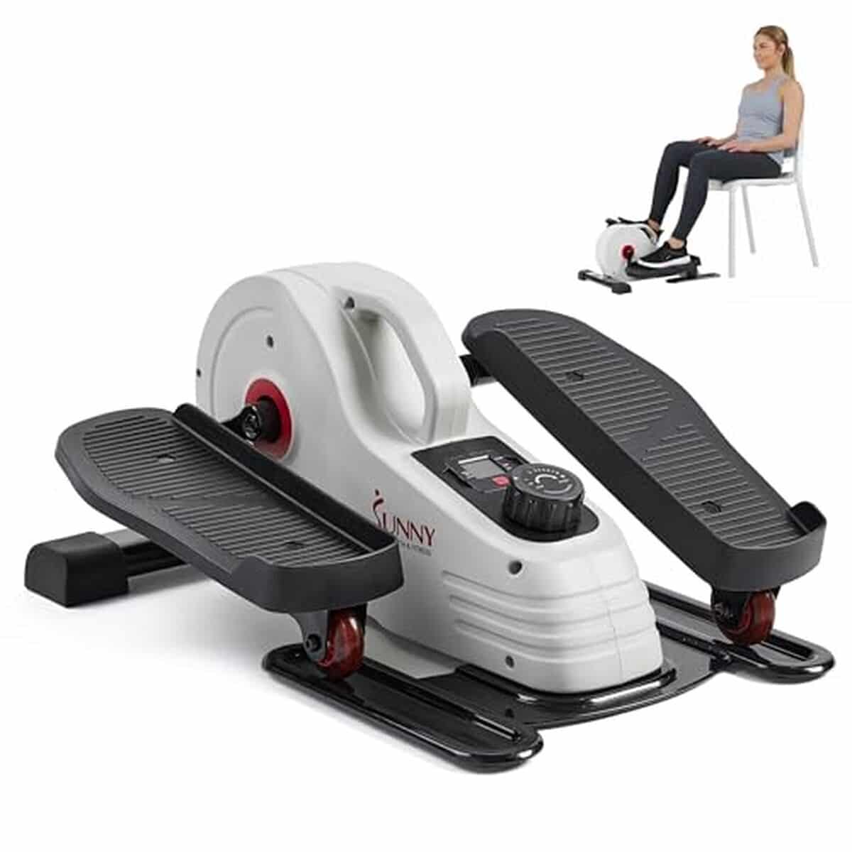Test : mini elliptique Sunny Health & Fitness SF-E3872, exercice portable au bureau