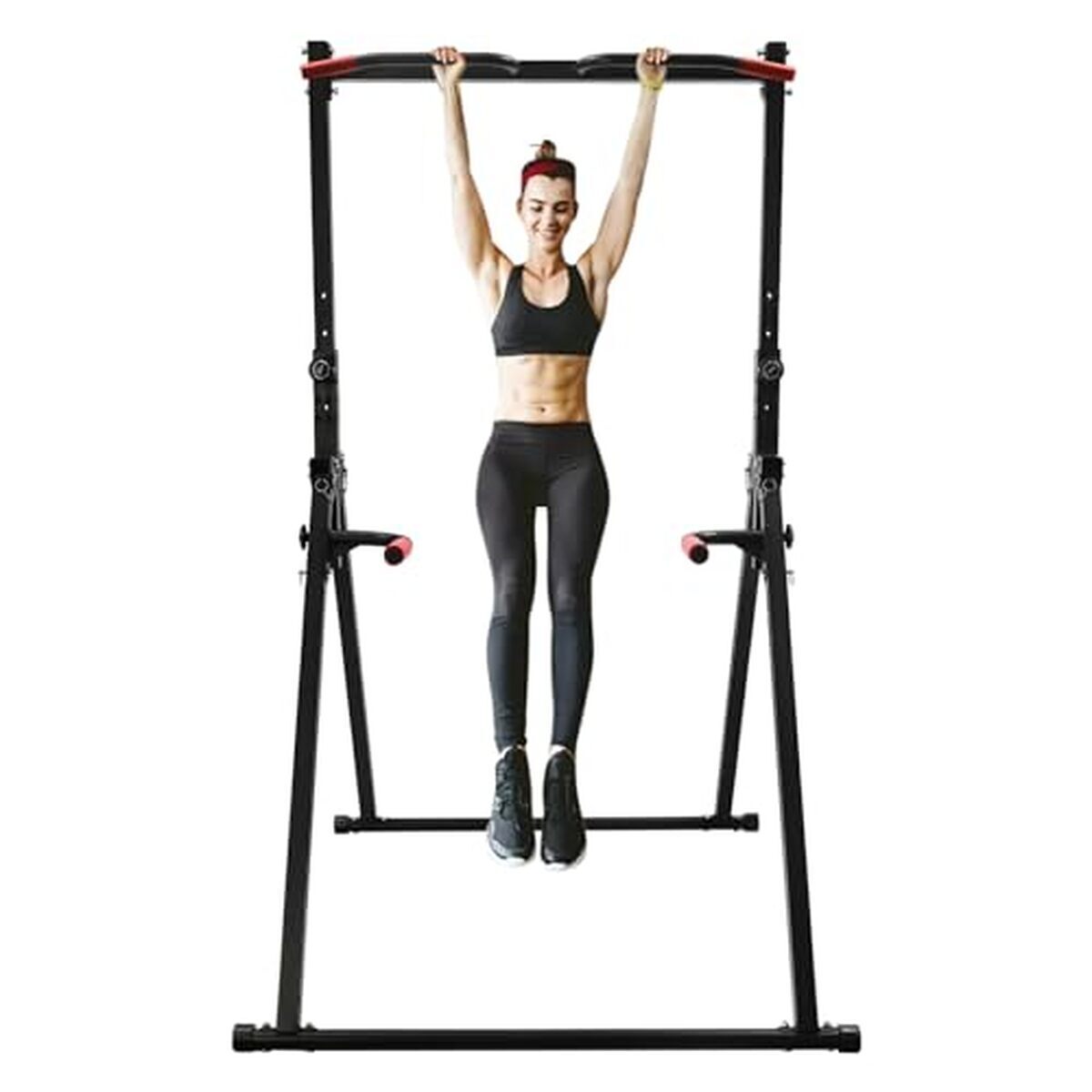 Test chaise romaine Power Tower 4 en 1 : fitness à domicile