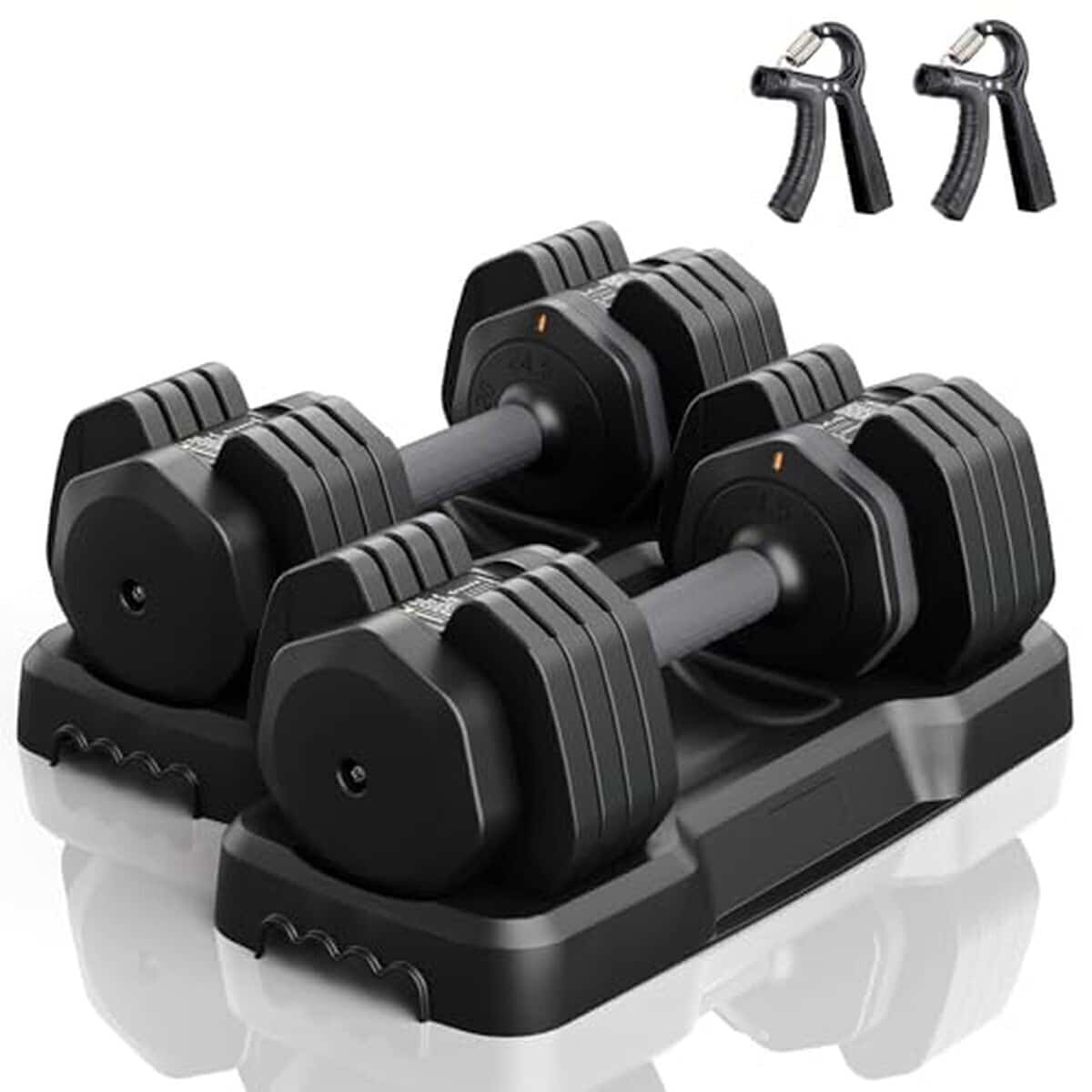 Test : haltères réglables Moziel 24, 5 kg