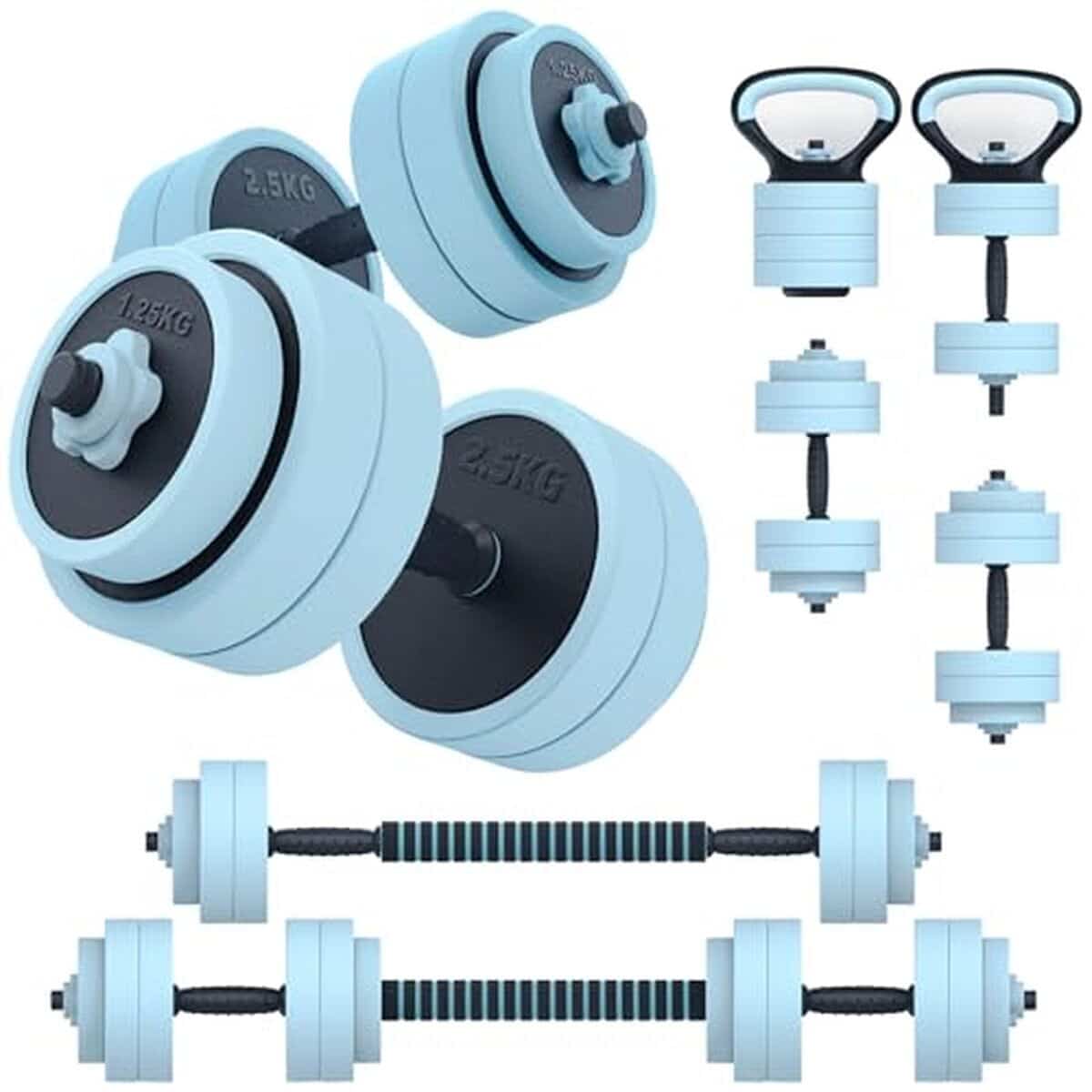 Test : haltères réglables Pasyou 20 kg pour fitness complet