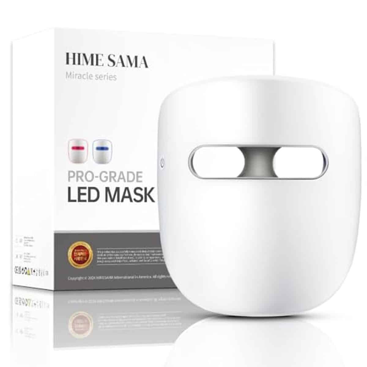 Test : hime sama masque LED visage RB-010, soin éclaircissant et anti-âge