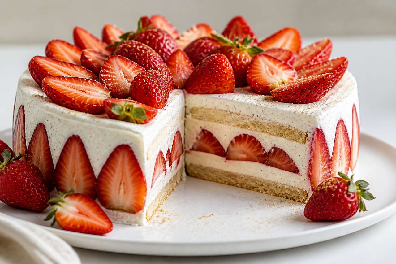 Fraisier healthy : recette gourmande et équilibrée