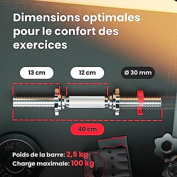 Découvrez notre test complet de l'ensemble d'haltères 77 kg HOP-Sport® : qualité, performance et prix pour vos entraînements de musculation à domicile. 