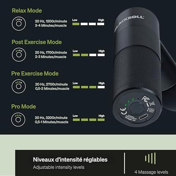 Découvrez notre test détaillé du BLACKROLL FASCIA GUN : performances, intensités réglables, efficacité et prix. Avis complet pour bien choisir votre pistolet de massage.
