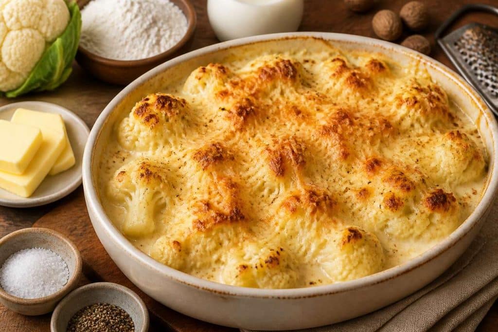 Gratin de chou-fleur : recette gourmande et saine