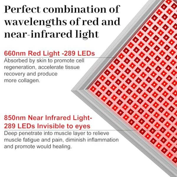 Découvrez notre test complet de la lampe infrarouge 578 LED avec longueurs d'onde 660nm et 850nm. Minuterie intégrée, efficacité thérapeutique et prix : tout ce qu'il faut savoir avant d'acheter. 