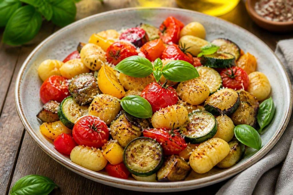 Gnocchis aux légumes du soleil : recette savoureuse et saine