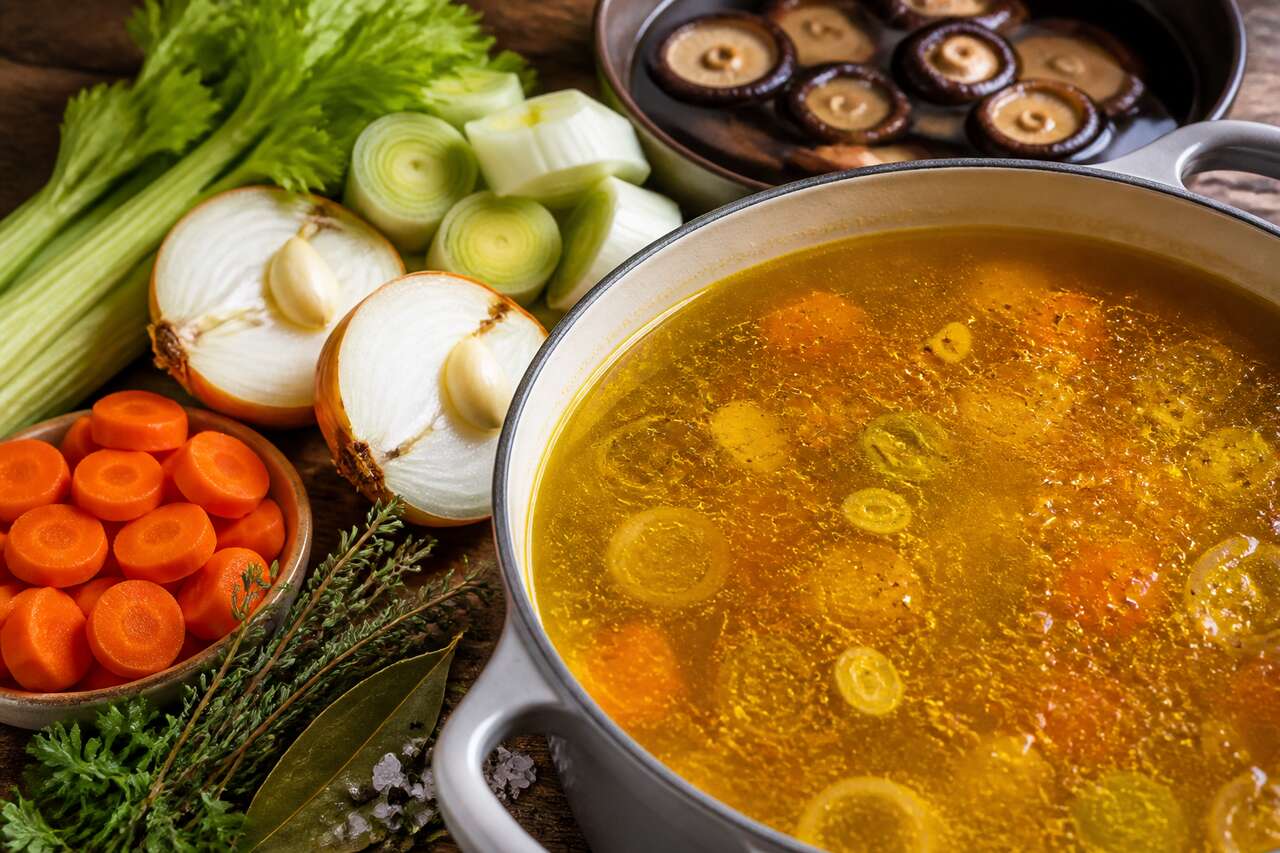 Recette Bouillon De Légumes Maison
