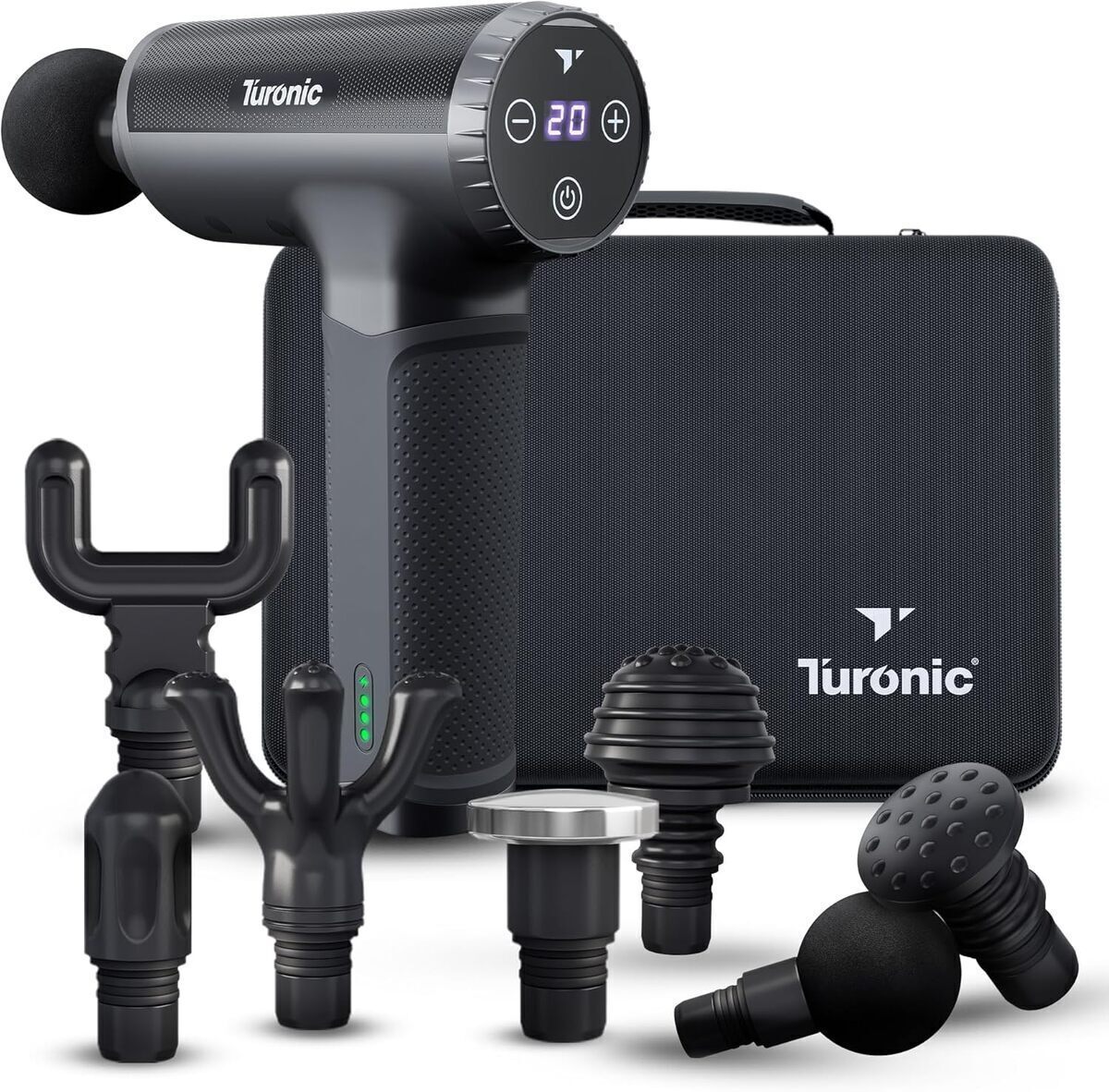 Test du pistolet de massage Turonic : 20 vitesses et puissance silencieuse