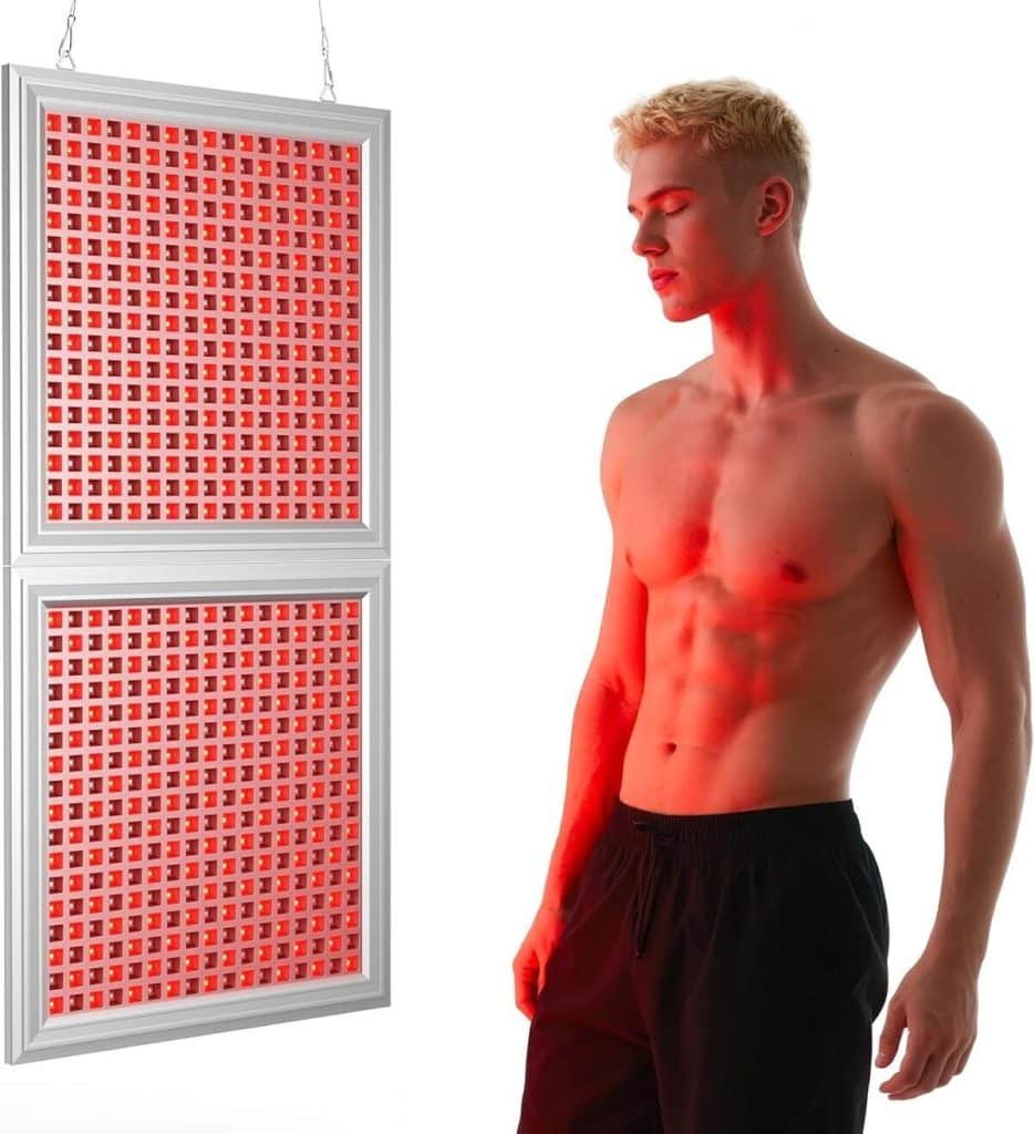 Test : lampe infrarouge 578 LED 660nm et 850nm avec minuterie