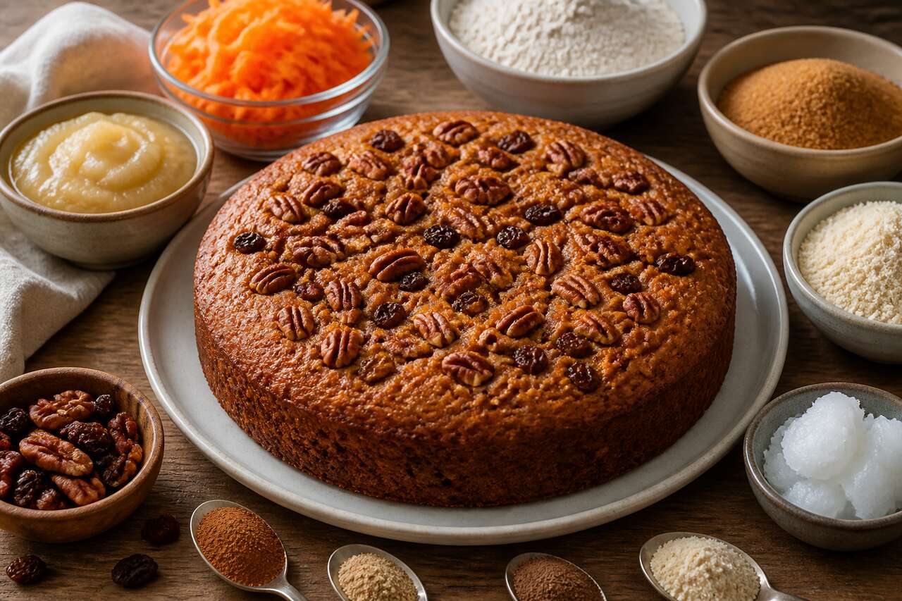 Recette de carrot cake healthy