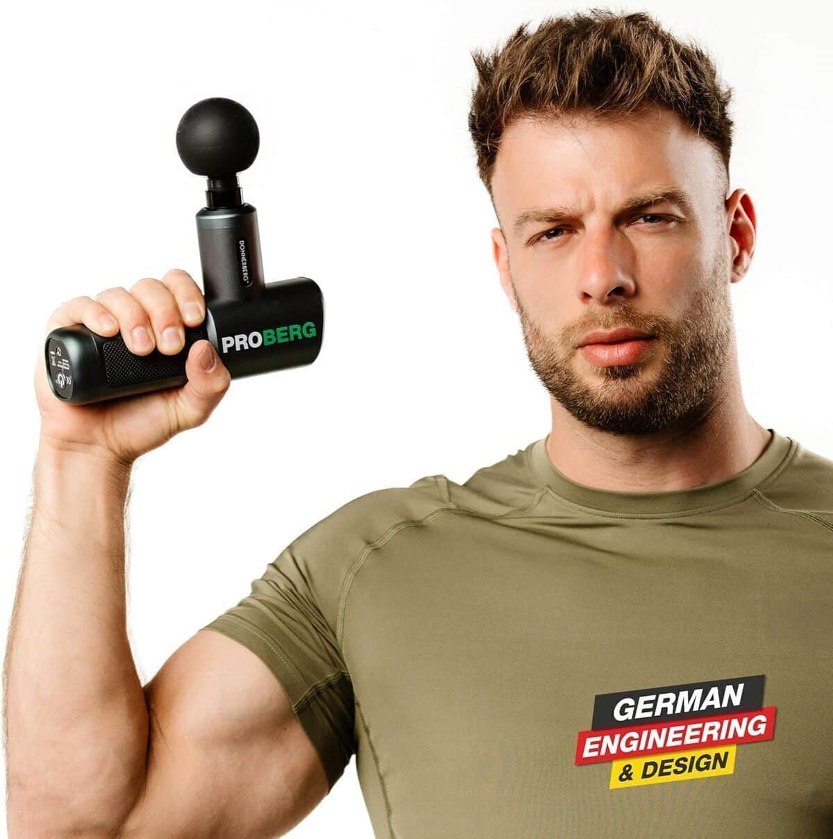 Test du pistolet de massage Proberg Donnerberg : moteur puissant et bien-être garanti