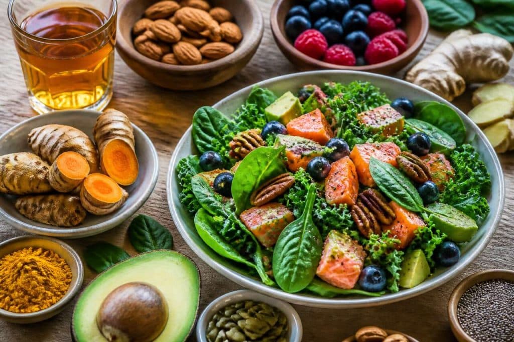 Alimentation anti-inflammatoire : guide essentiel pour réduire l'inflammation