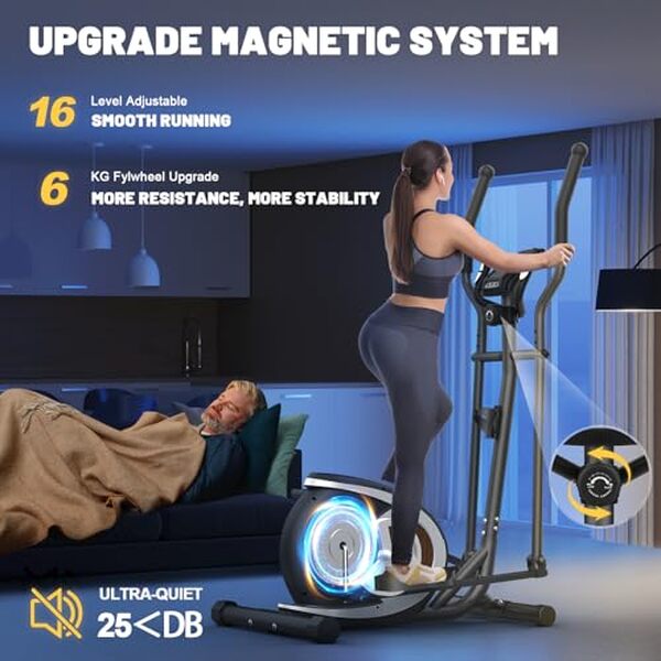 Découvrez notre test détaillé du vélo elliptique magnétique ultra-silencieux avec 16 niveaux de résistance : performances, avantages et conseils pour bien choisir votre appareil de fitness.