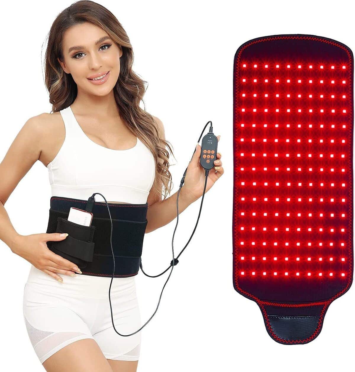 Test ceinture JOBYNA : soulagement par luminothérapie LED infrarouge