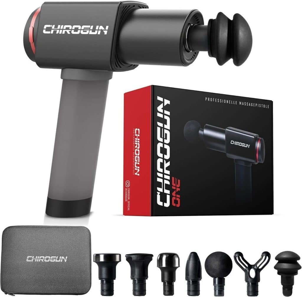 Test : chiroGun ONE, pistolet de massage puissant et durable
