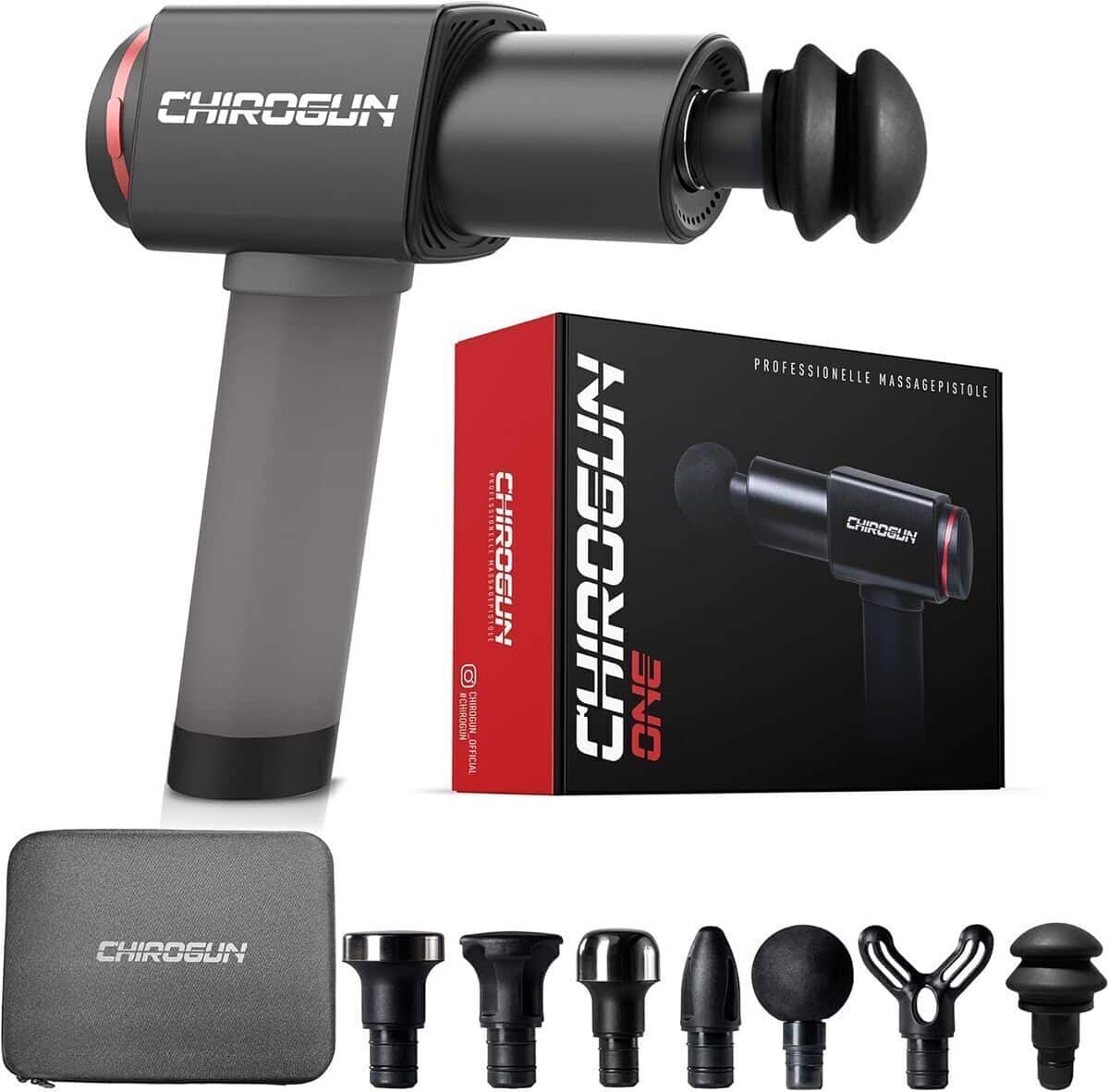Test : chiroGun ONE, pistolet de massage puissant et durable