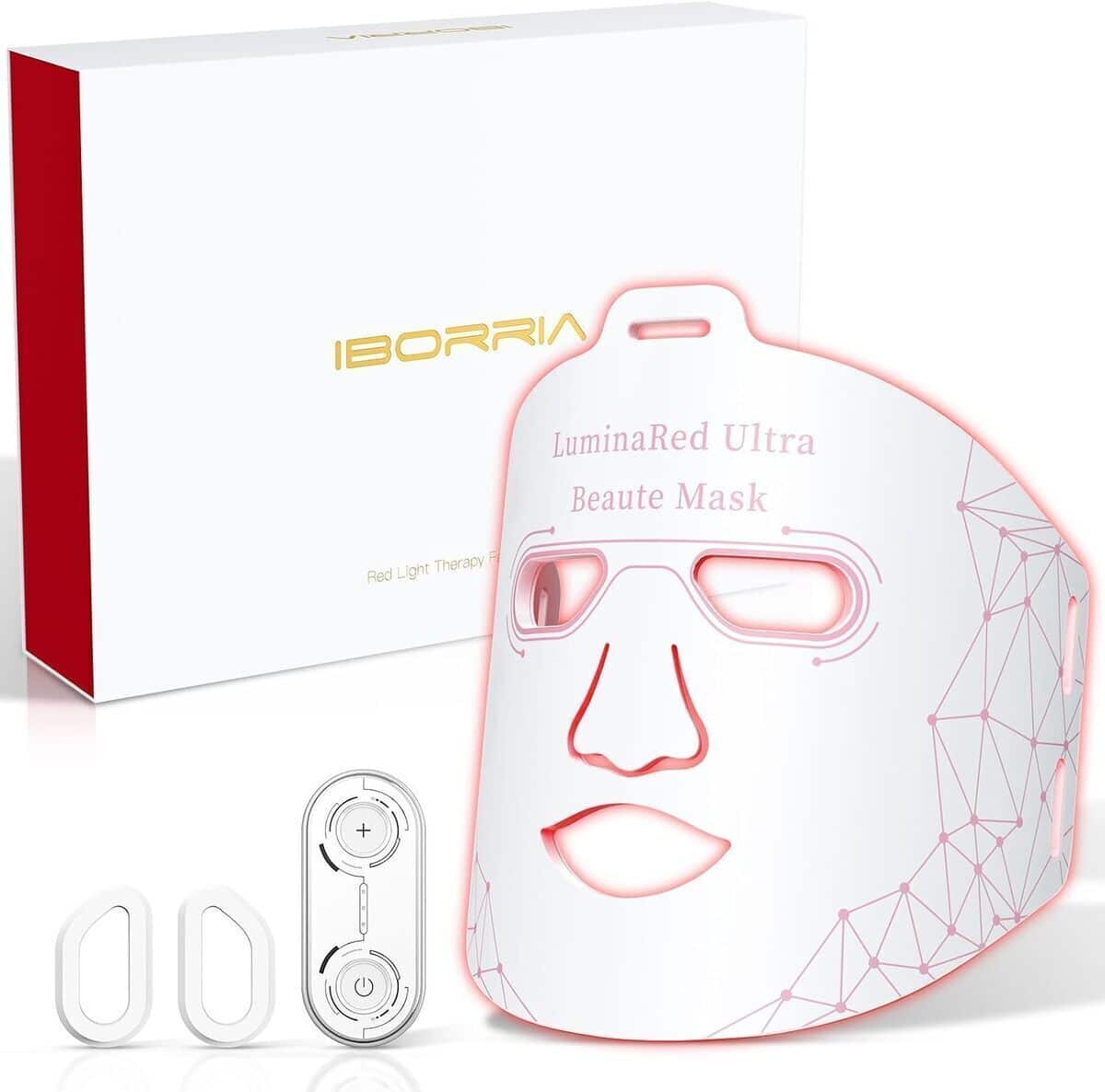 Test du masque LED visage IborriA LuminaRed Ultra : luminothérapie innovante