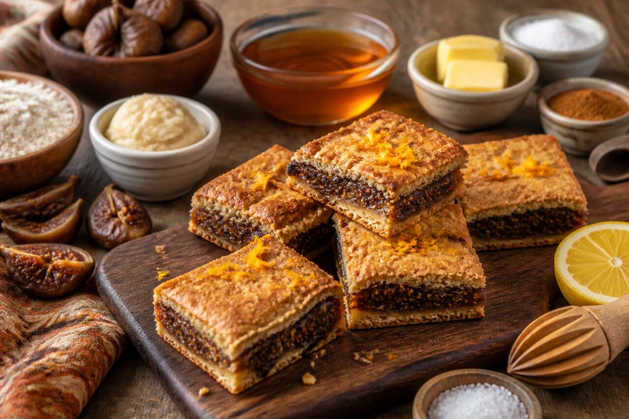 Recette de fourrés aux figues sains et délicieux