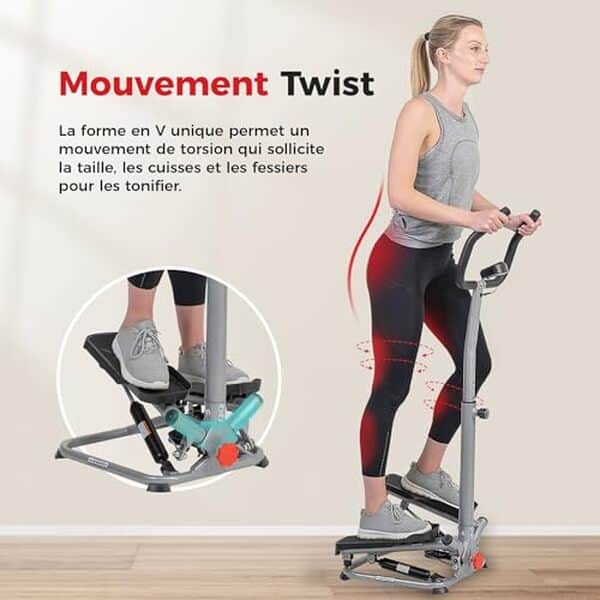 Découvrez notre test complet du stepper réglable Sunny SF-S020027 : caractéristiques, performance et avis pour optimiser votre entraînement cardio.