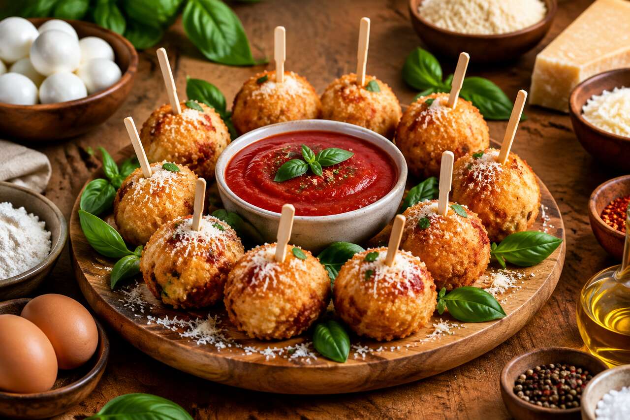 Recette de balls apéritives à la mozzarella : un délice facile et rapide