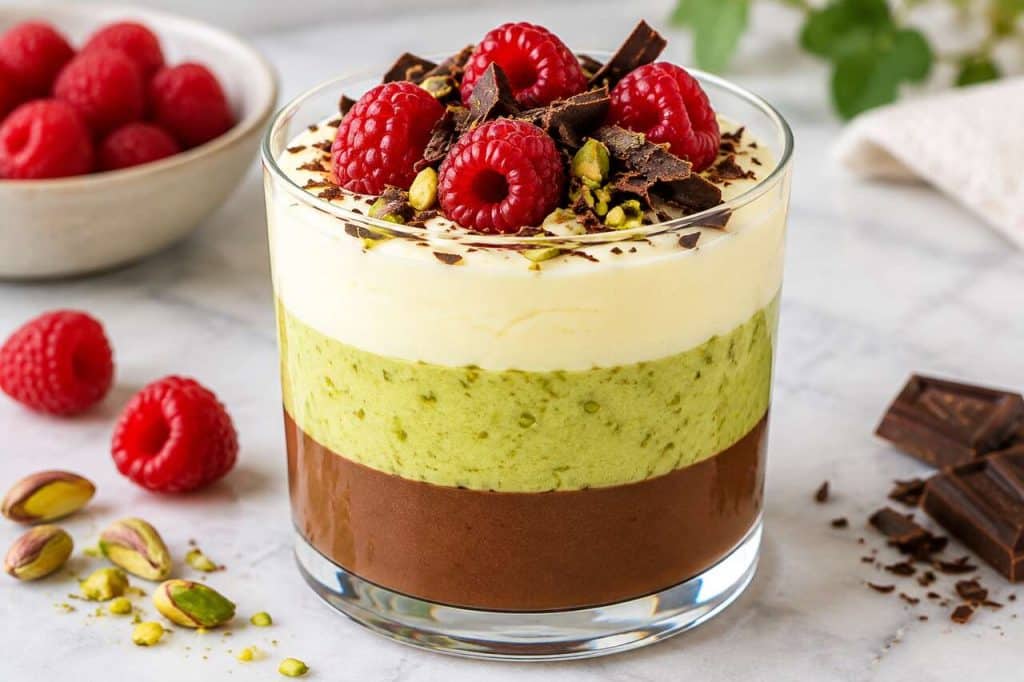 Recette de crèmes Arlequins : dessert coloré et gourmand