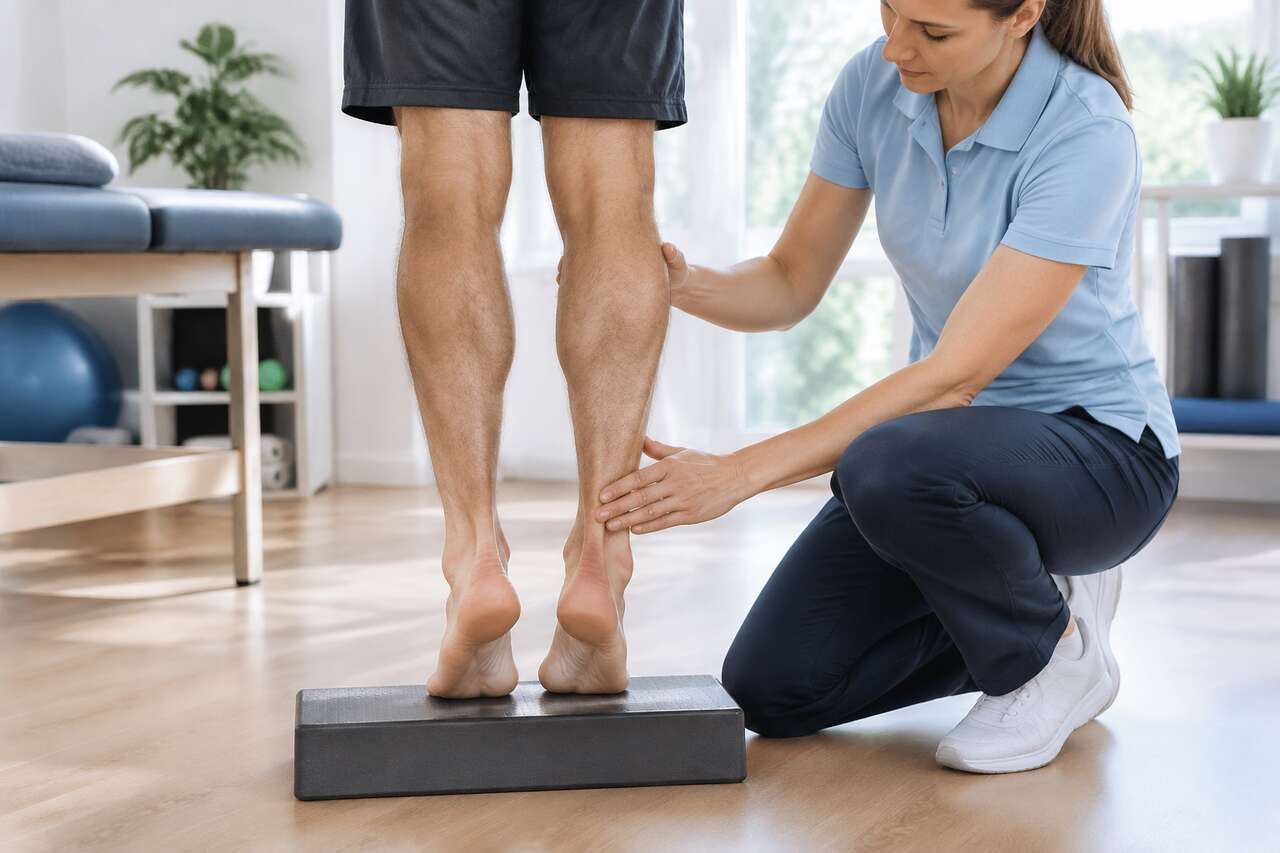 Tendon d&rsquo;achille : comprendre la douleur et ce que la r&eacute;&eacute;ducation vise