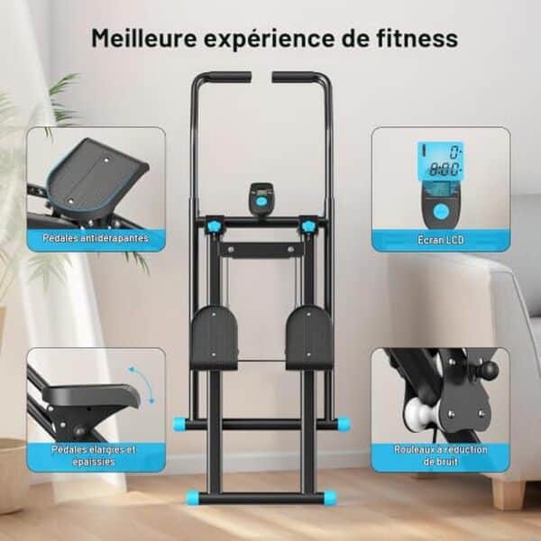 Découvrez notre test détaillé du stepper 2026 : la meilleure machine d'escalade pour votre salle de sport à domicile. Efficacité, design et prix analysés.