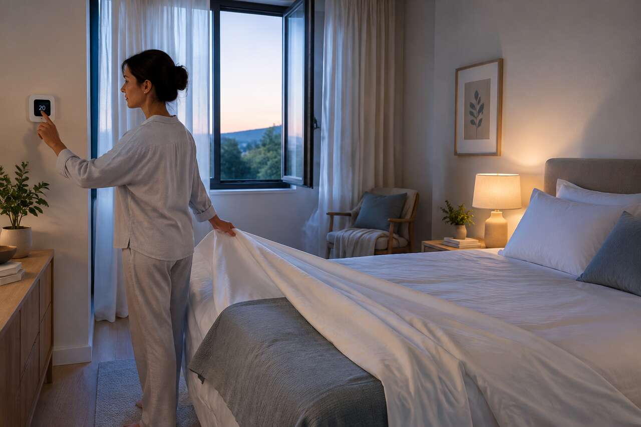 Optimiser le terrain: chambre, température et gestes simples qui aident vraiment Optimiser le terrain: chambre, température et gestes simples qui aident vraiment