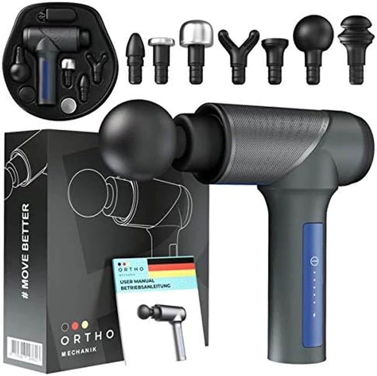 Test Orthogun pistolet de massage 2.0 : 5 vitesses pour sportifs professionnels